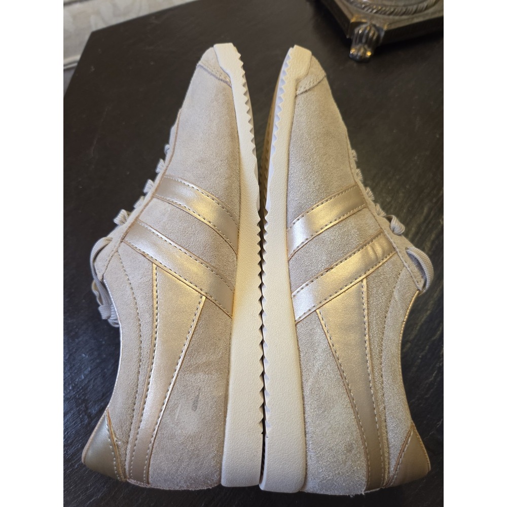 NEW! Gola Women's Bullet Pearl Trainers Suede Casual Sneakers Bone Size 7.5 $120 - Picture 7 of 14